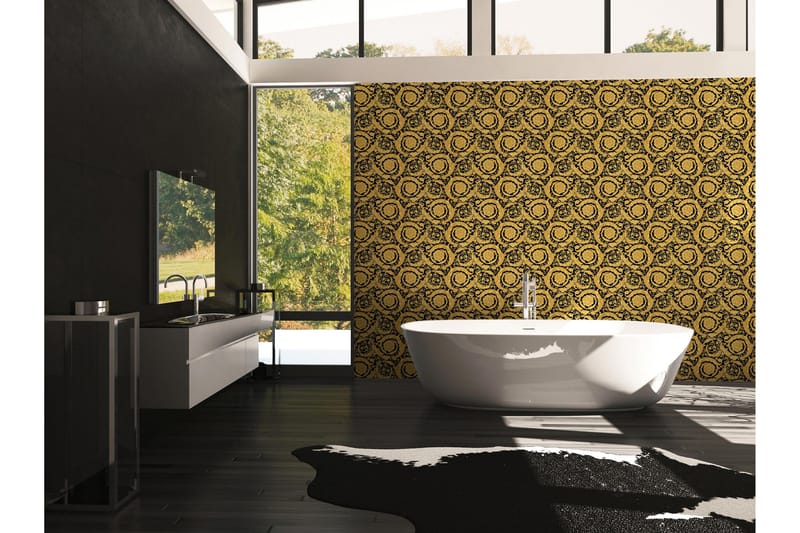 Barock Tapet Barocco Flowers by Versace - AS Creation - Inredning - Väggdekor - Tapet & tapettillbehör - Mönstrad tapet