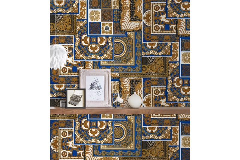 Barock Tapet Decoupage by Versace - AS Creation - Inredning - Väggdekor - Tapet & tapettillbehör - Mönstrad tapet