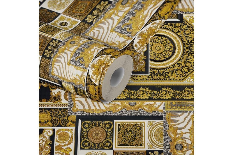 Barock Tapet Decoupage by Versace - AS Creation - Inredning - Väggdekor - Tapet & tapettillbehör - Mönstrad tapet