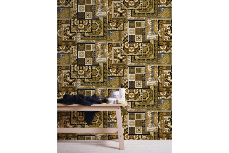 Barock Tapet Decoupage by Versace - AS Creation - Inredning - Väggdekor - Tapet & tapettillbehör - Mönstrad tapet