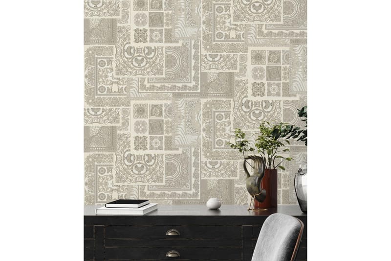 Barock Tapet Decoupage by Versace - AS Creation - Inredning - Väggdekor - Tapet & tapettillbehör - Mönstrad tapet