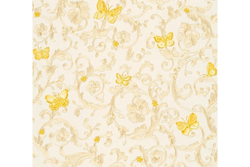 Barock Tapet Fjäril Barocco by Versace - AS Creation - Inredning - Väggdekor - Tapet & tapettillbehör - Mönstrad tapet