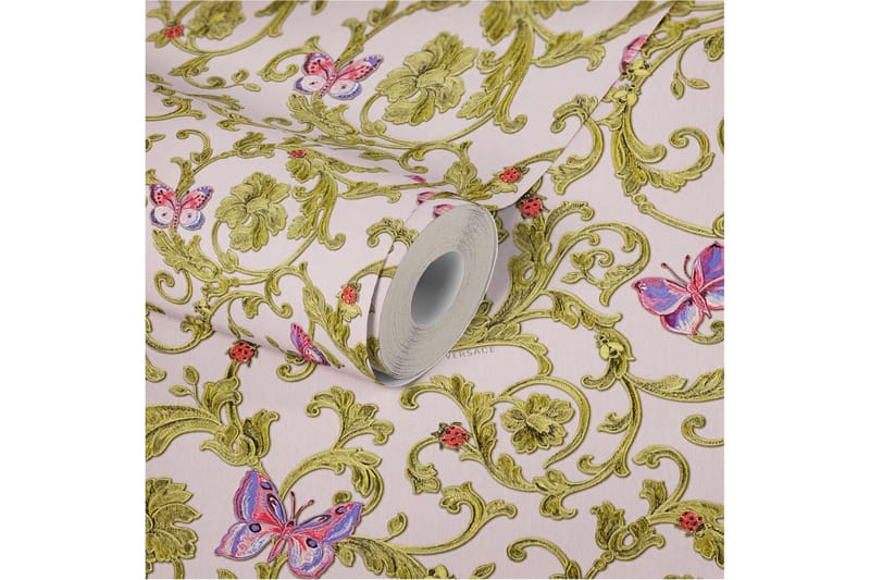 Barock Tapet Fjäril Barocco by Versace - AS Creation - Inredning - Väggdekor - Tapet & tapettillbehör - Mönstrad tapet