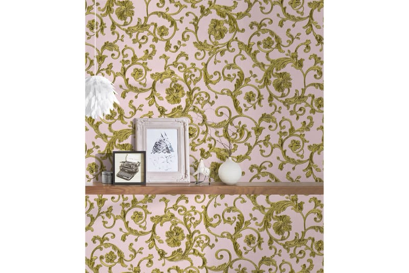 Barock Tapet Fjäril Barocco by Versace - AS Creation - Inredning - Väggdekor - Tapet & tapettillbehör - Mönstrad tapet