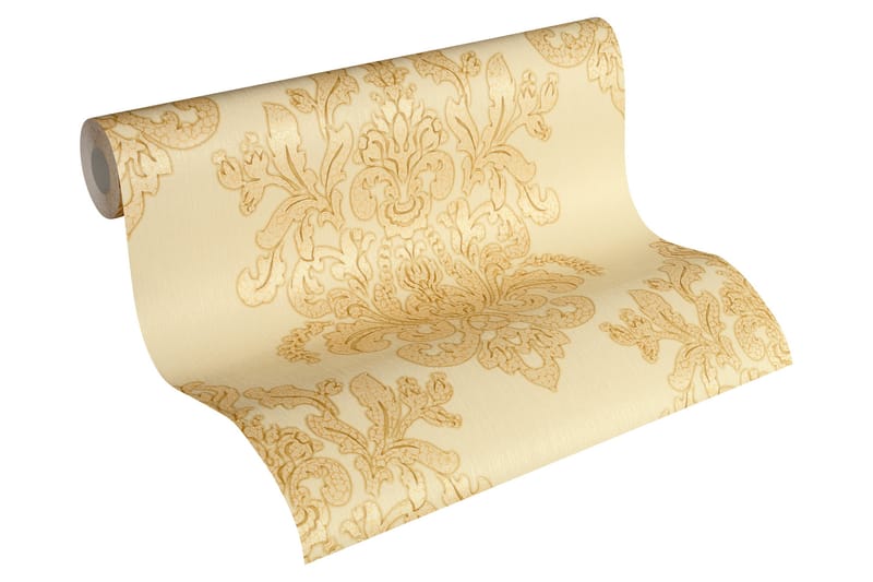 Barock Tapet Hermitage Ovävd Guld - AS Creation - Inredning - Väggdekor - Tapet & tapettillbehör - Mönstrad tapet