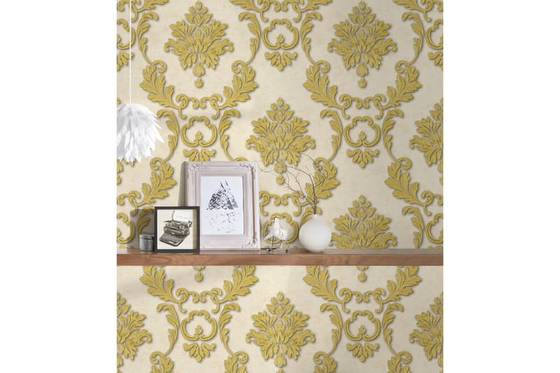 Barock Tapet Luxury Tapet Ovävd - AS Creation - Inredning - Väggdekor - Tapet & tapettillbehör - Mönstrad tapet