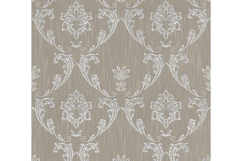 Barock Tapet Metallic Silk Ovävd - AS Creation - Inredning - Väggdekor - Tapet & tapettillbehör - Mönstrad tapet