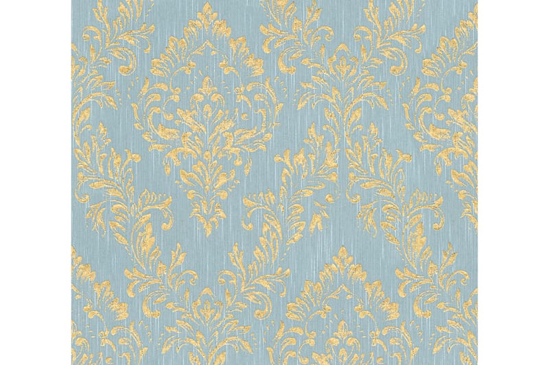 Barock Tapet Metallic Silk Ovävd - AS Creation - Inredning - Väggdekor - Tapet & tapettillbehör - Mönstrad tapet