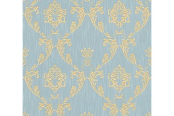 Barock Tapet Metallic Silk Ovävd Guld