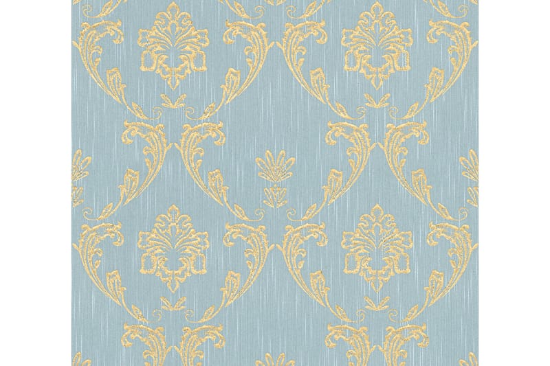 Barock Tapet Metallic Silk Ovävd Guld - AS Creation - Inredning - Väggdekor - Tapet & tapettillbehör - Mönstrad tapet