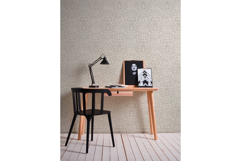 Barock Tapet Tessuto 2 Ovävd Beige Cream - AS Creation - Inredning - Väggdekor - Tapet & tapettillbehör - Mönstrad tapet