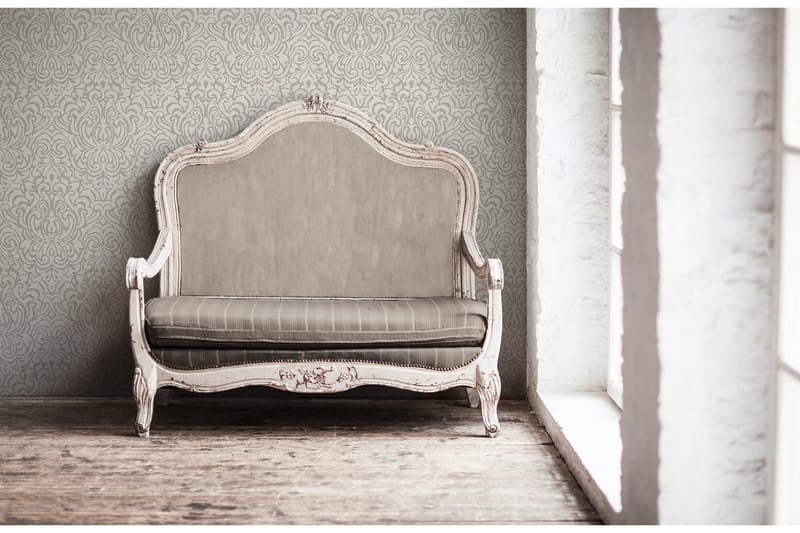 Barock Tapet Tessuto 2 Ovävd Beige Cream - AS Creation - Inredning - Väggdekor - Tapet & tapettillbehör - Mönstrad tapet