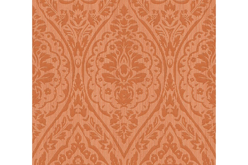 Barock Tapet Tessuto 2 Ovävd Orange Röd - AS Creation - Inredning - Väggdekor - Tapet & tapettillbehör - Mönstrad tapet