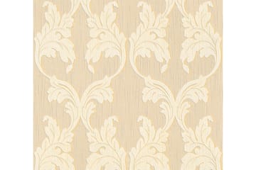 Barock Tapet Tessuto Ovävd Beige Gul