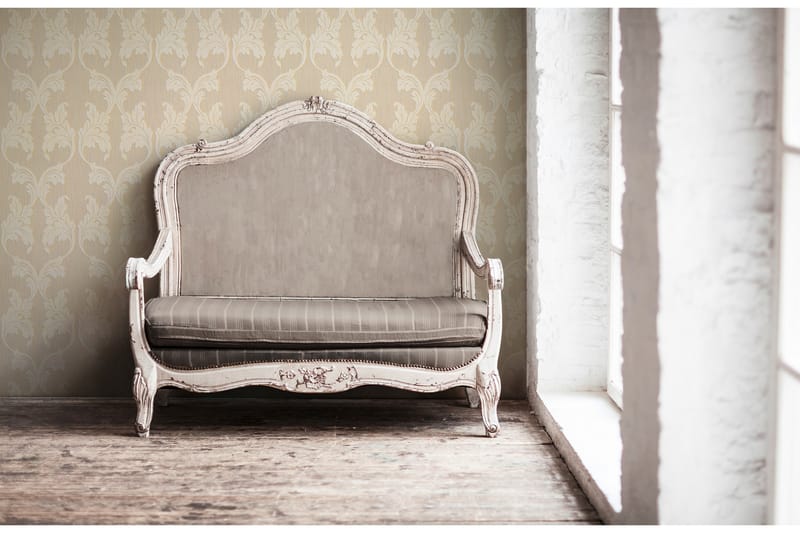 Barock Tapet Tessuto Ovävd Beige Gul - AS Creation - Inredning - Väggdekor - Tapet & tapettillbehör - Mönstrad tapet