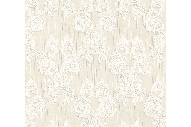 Barock Tapet Tessuto Ovävd Cream Beige - AS Creation - Inredning - Väggdekor - Tapet & tapettillbehör - Mönstrad tapet