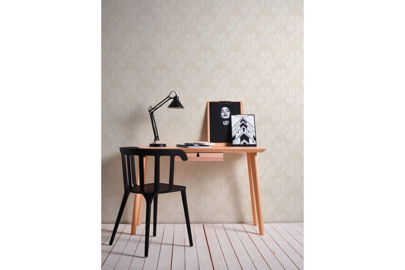 Barock Tapet Tessuto Ovävd Cream Beige - AS Creation - Inredning - Väggdekor - Tapet & tapettillbehör - Mönstrad tapet