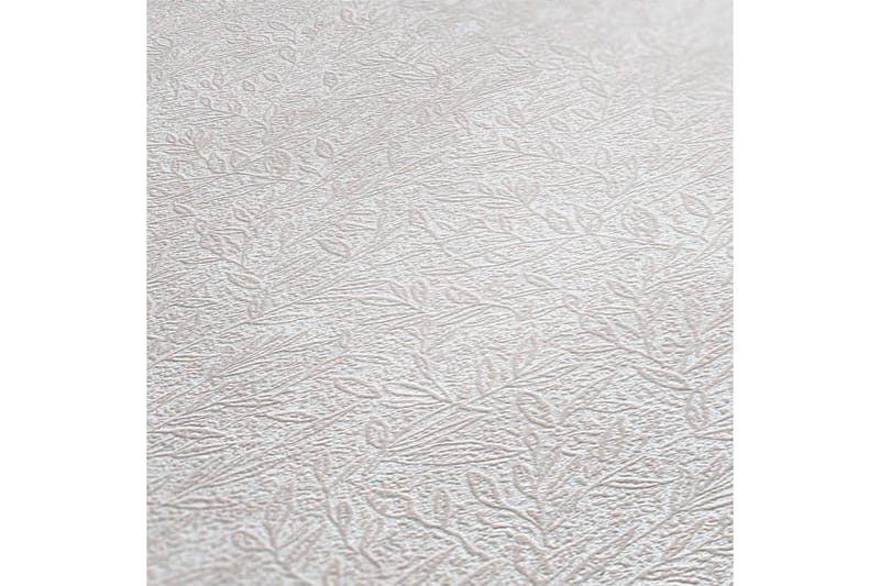 Blommig Tapet Attractive Ovävd Beige - AS Creation - Inredning - Väggdekor - Tapet & tapettillbehör - Mönstrad tapet