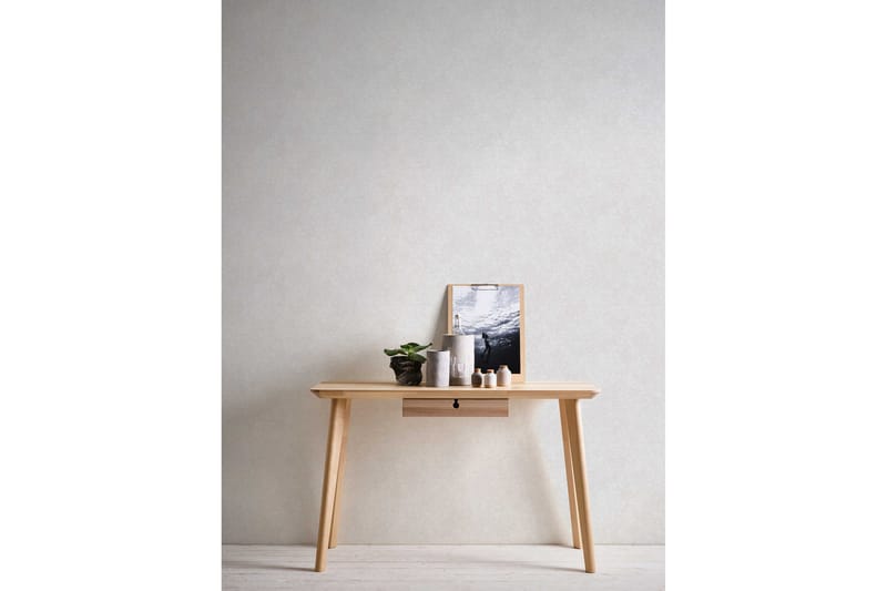 Blommig Tapet Attractive Ovävd Beige - AS Creation - Inredning - Väggdekor - Tapet & tapettillbehör - Mönstrad tapet