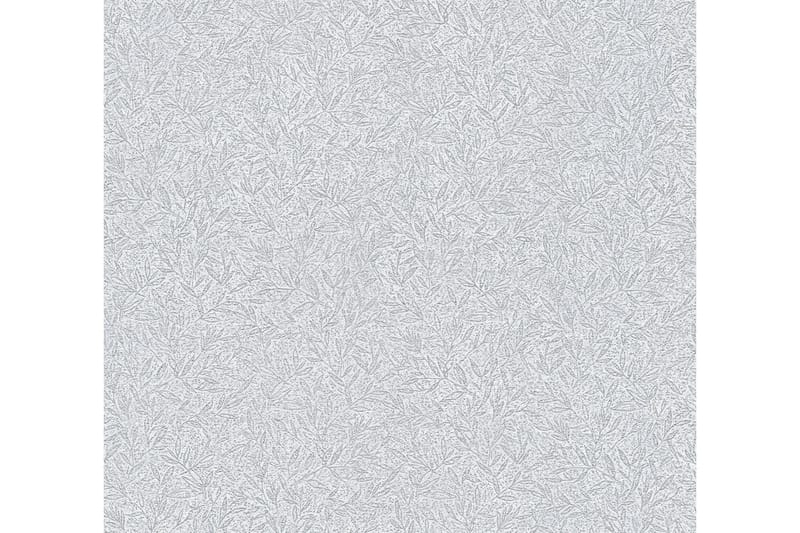 Blommig Tapet Attractive Ovävd Silver - AS Creation - Inredning - Väggdekor - Tapet & tapettillbehör - Mönstrad tapet