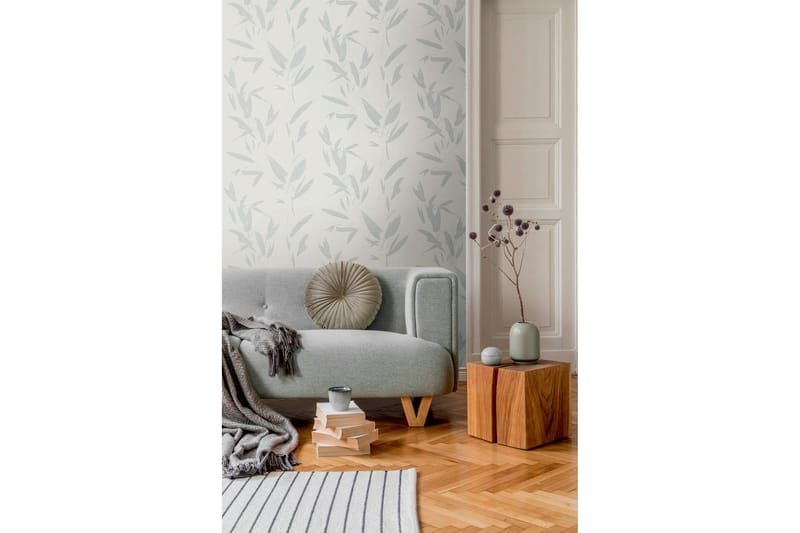 Blommig Tapet New Elegance Ovävd Cream - AS Creation - Inredning - Väggdekor - Tapet & tapettillbehör - Mönstrad tapet