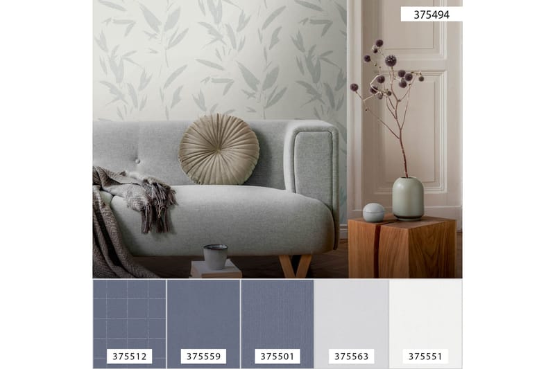 Blommig Tapet New Elegance Ovävd Cream - AS Creation - Inredning - Väggdekor - Tapet & tapettillbehör - Mönstrad tapet