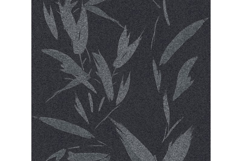 Blommig Tapet New Elegance Ovävd Svart - AS Creation - Inredning - Väggdekor - Tapet & tapettillbehör - Mönstrad tapet