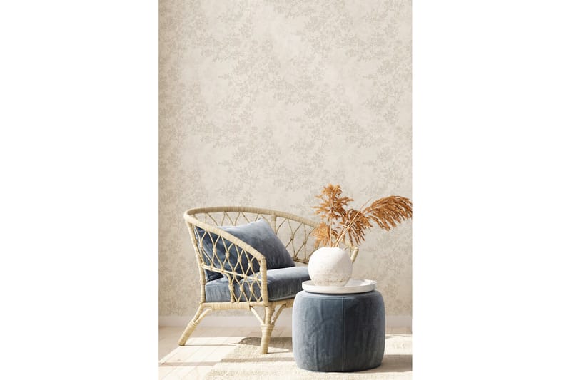 Blommig Tapet New Walls Cosy & Relax Ovävd - AS Creation - Inredning - Väggdekor - Tapet & tapettillbehör - Mönstrad tapet
