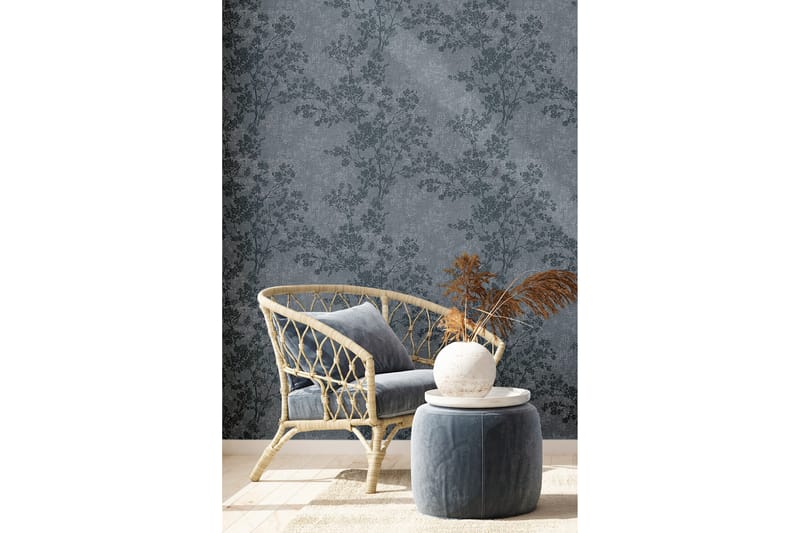 Blommig Tapet New Walls Cosy & Relax Ovävd - AS Creation - Inredning - Väggdekor - Tapet & tapettillbehör - Mönstrad tapet