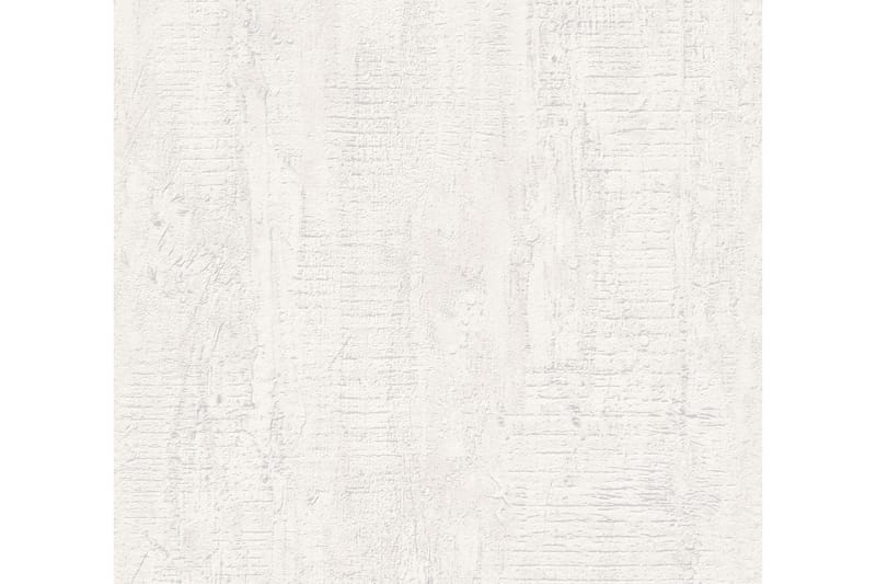 Cement Tapet Ovävd Vit - AS Creation - Inredning - Väggdekor - Tapet & tapettillbehör - Mönstrad tapet