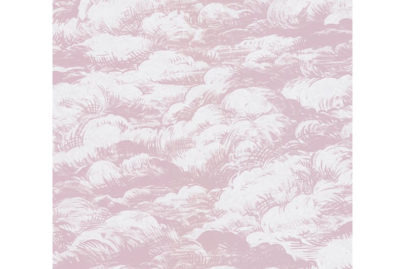 Cloud Tapet Jungle Chic Ovävd Rosa Vit - AS Creation - Inredning - Väggdekor - Tapet & tapettillbehör - Mönstrad tapet