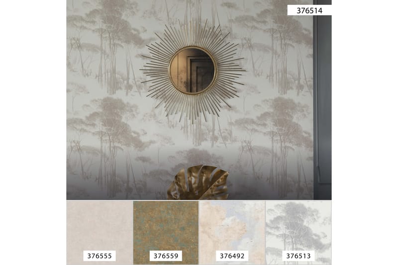 Forest look Tapet History of Art Ovävd - AS Creation - Inredning - Väggdekor - Tapet & tapettillbehör - Mönstrad tapet