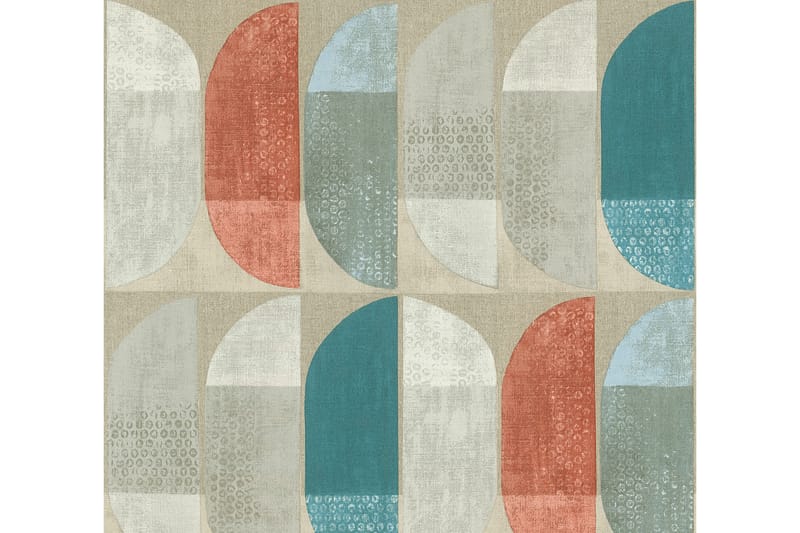 Geometric Tapet Geo Nordic Ovävd Beige - AS Creation - Inredning - Väggdekor - Tapet & tapettillbehör - Mönstrad tapet
