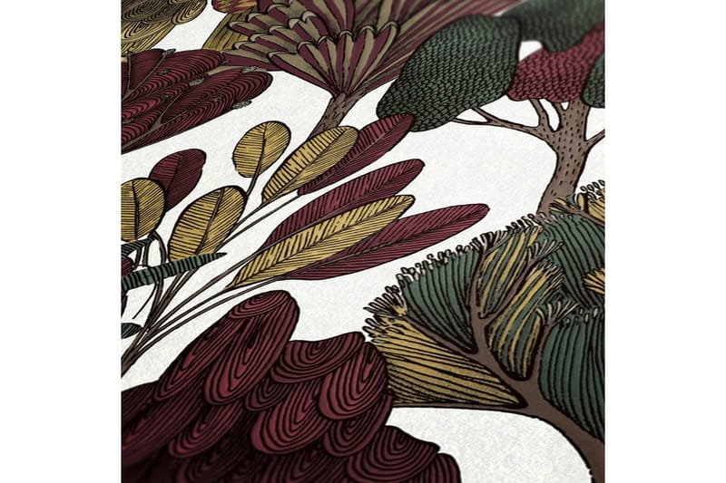 Jungle Tapet Blommig Impression Ovävd - AS Creation - Inredning - Väggdekor - Tapet & tapettillbehör - Mönstrad tapet