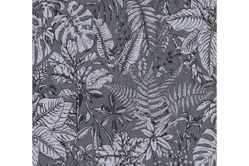 Jungle Tapet Daniel Hechter Ovävd Grå - AS Creation - Inredning - Väggdekor - Tapet & tapettillbehör - Mönstrad tapet
