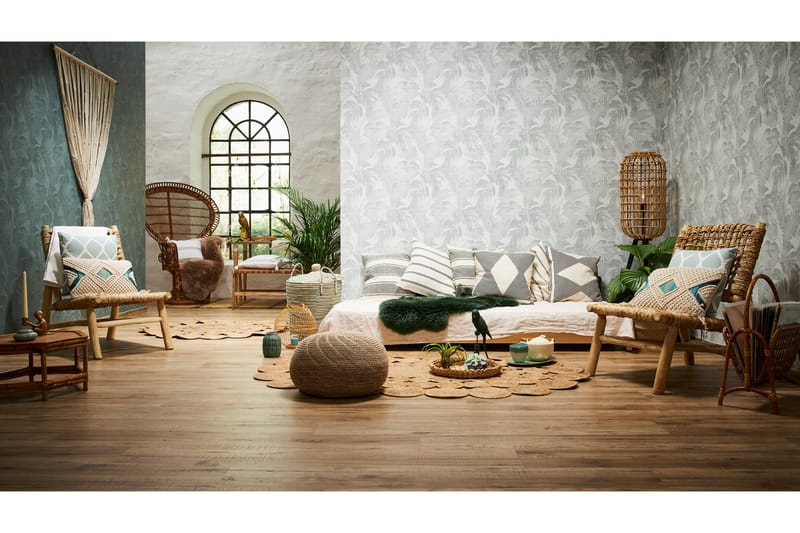 Jungle Tapet New Walls Cosy & Relax Ovävd - AS Creation - Inredning - Väggdekor - Tapet & tapettillbehör - Mönstrad tapet