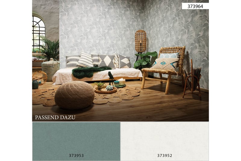 Jungle Tapet New Walls Cosy & Relax Ovävd - AS Creation - Inredning - Väggdekor - Tapet & tapettillbehör - Mönstrad tapet