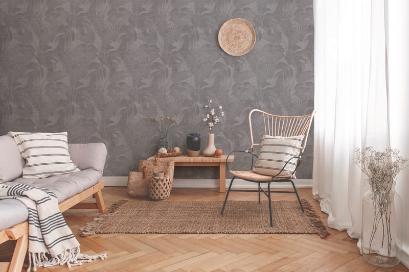 Jungle Tapet New Walls Cosy & Relax Ovävd - AS Creation - Inredning - Väggdekor - Tapet & tapettillbehör - Mönstrad tapet