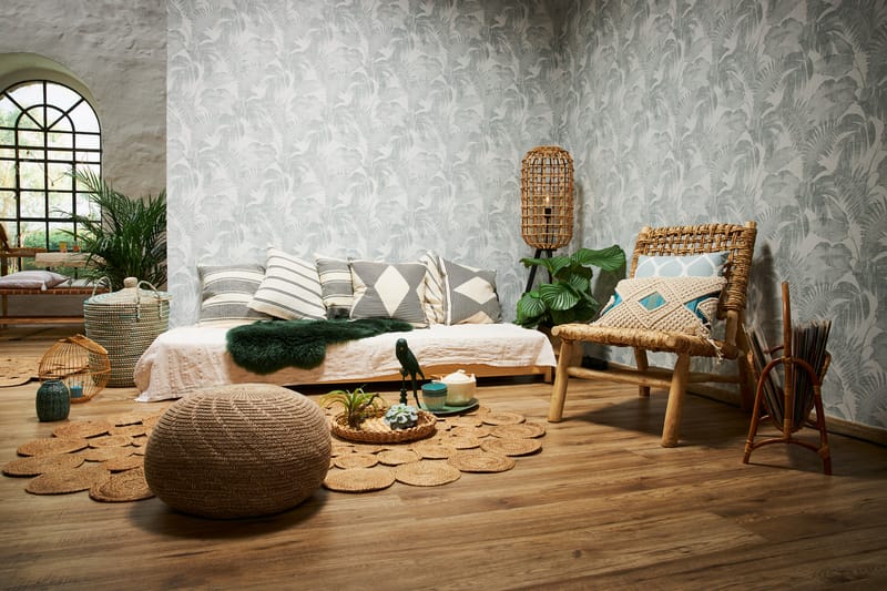 Jungle Tapet New Walls Cosy & Relax Ovävd - AS Creation - Inredning - Väggdekor - Tapet & tapettillbehör - Mönstrad tapet