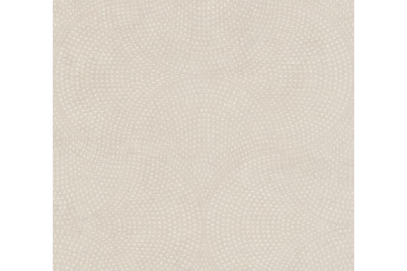Mönstrad Tapet Cuba Ovävd Beige - AS Creation - Inredning - Väggdekor - Tapet & tapettillbehör - Mönstrad tapet