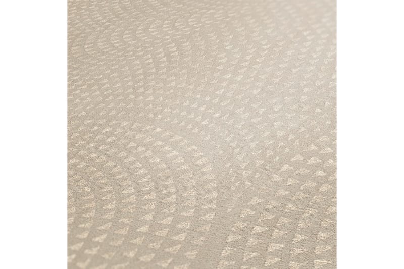 Mönstrad Tapet Cuba Ovävd Beige - AS Creation - Inredning - Väggdekor - Tapet & tapettillbehör - Mönstrad tapet