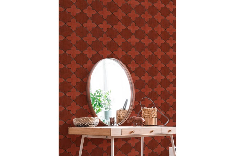 Mediterranean Tapet New Walls Finca Home - AS Creation - Inredning - Väggdekor - Tapet & tapettillbehör - Mönstrad tapet