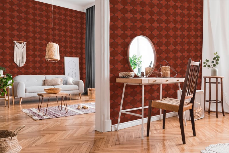 Mediterranean Tapet New Walls Finca Home - AS Creation - Inredning - Väggdekor - Tapet & tapettillbehör - Mönstrad tapet
