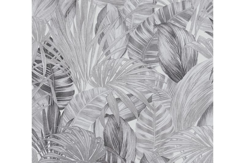 Palm tree Tapet Grönery Ovävd Svart - AS Creation - Inredning - Väggdekor - Tapet & tapettillbehör - Mönstrad tapet