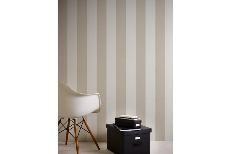 Randig Tapet New Elegance Ovävd Beige - AS Creation - Inredning - Väggdekor - Tapet & tapettillbehör - Mönstrad tapet