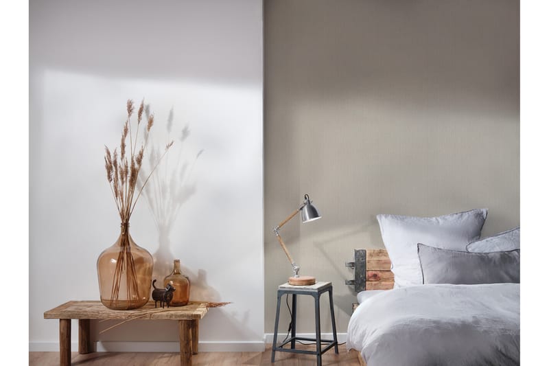 Randig Tapet New Elegance Ovävd Beige - AS Creation - Inredning - Väggdekor - Tapet & tapettillbehör - Mönstrad tapet