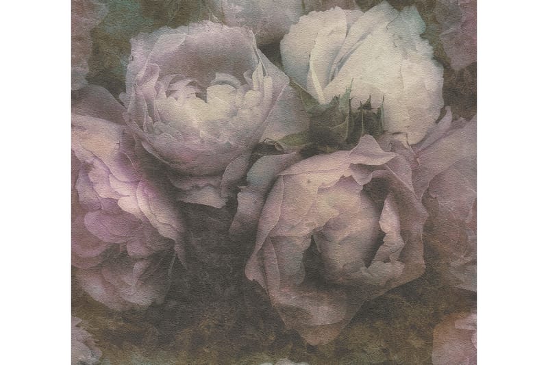 Rosas Tapet New Walls Romantic Dream Ovävd - AS Creation - Inredning - Väggdekor - Tapet & tapettillbehör - Mönstrad tapet