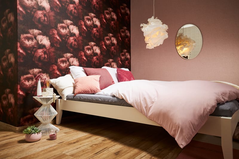 Rosas Tapet New Walls Romantic Dream Ovävd - AS Creation - Inredning - Väggdekor - Tapet & tapettillbehör - Mönstrad tapet
