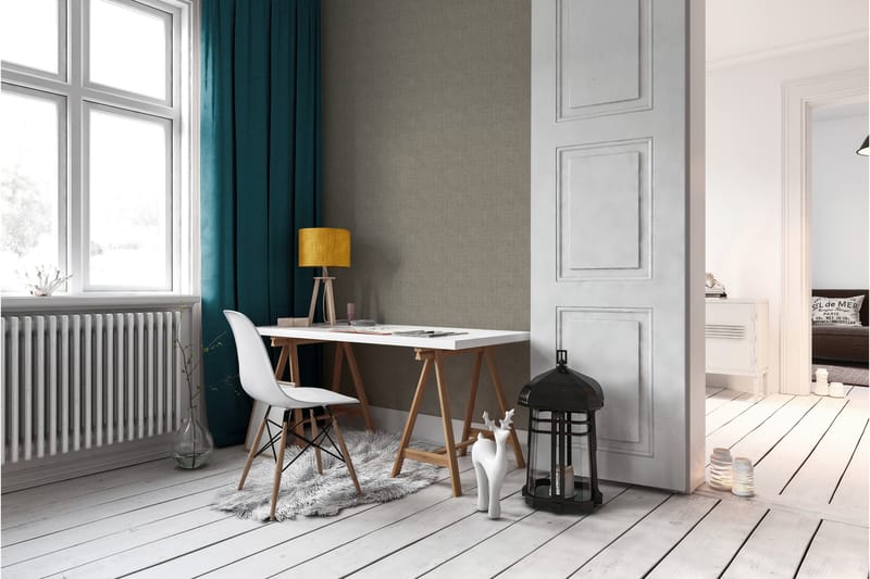 Slät Tapet Absolutely Chic Ovävd Beige - AS Creation - Inredning - Väggdekor - Tapet & tapettillbehör - Mönstrad tapet