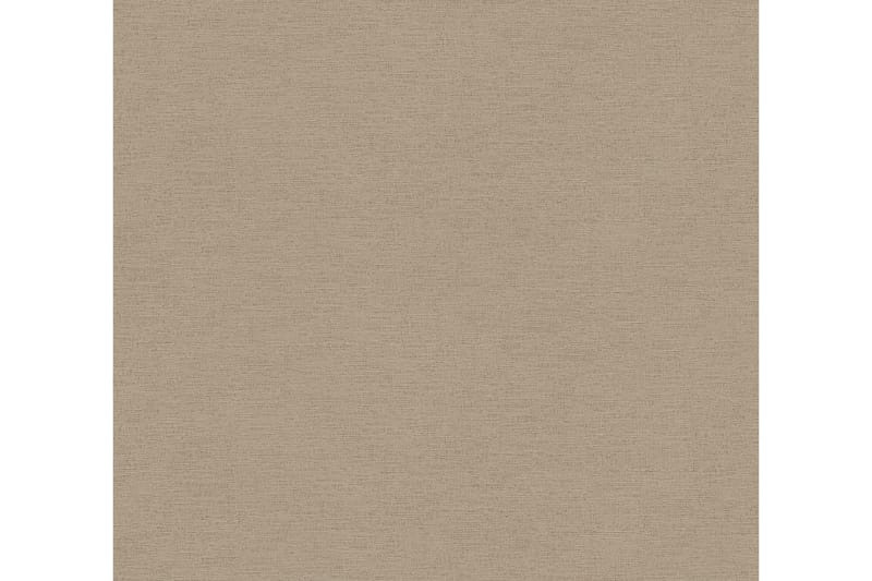 Slät Tapet Cuba Ovävd Beige Brun - AS Creation - Inredning - Väggdekor - Tapet & tapettillbehör - Mönstrad tapet